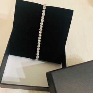 ♦️Tennis Bracelet cubic zirconia 7.5 “ sparkling  beauty
